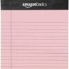 Amazon Basics Narrow Ruled 5 x 8-Inch Lined Writing Note Pads, 6 Count (50 Sheet Pads), Multicolor - Image 4