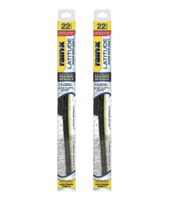 Rain-x Latitude Water Repellency Wiper Blade, 22" 2 Pack - 810165