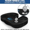 Everlasting Comfort Doctor Recommended Memory Foam Seat Cushions for Office Chairs - HSA FSA Eligible Tailbone Pain Relief Cushion - Image 9